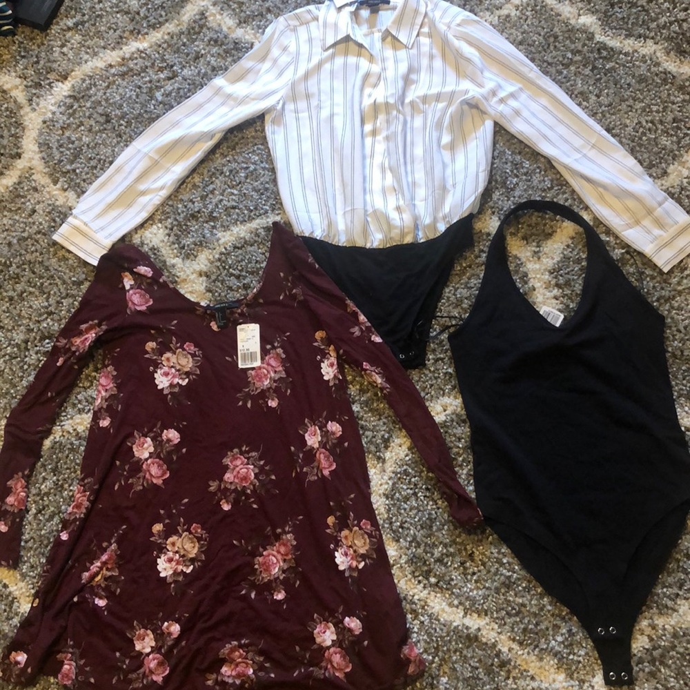 NWT Forever 21 Bodysuits Dress Size Small